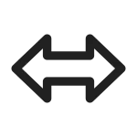Arrows Bidirectional SVG Icon
